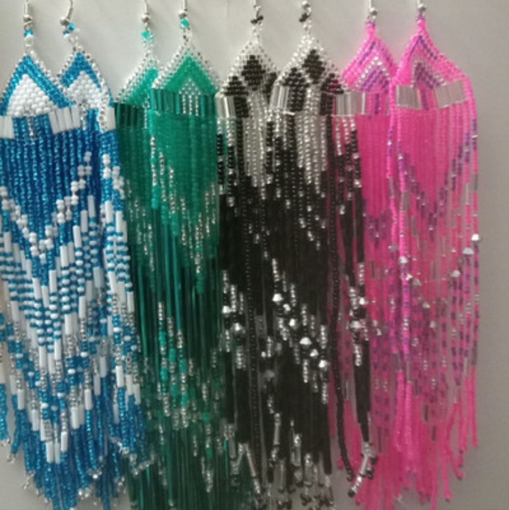 Beaded earrings